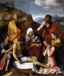 Pietà with Saints by Andrea del Sarto — hand-painted cultural oil painting reproduction on canvas
