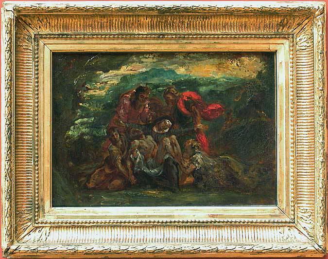 Pietà - Eugene Delacroix