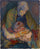 Pietà in entryway