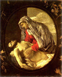 Pieta by Nicolas Poussin — religion oil painting wall art