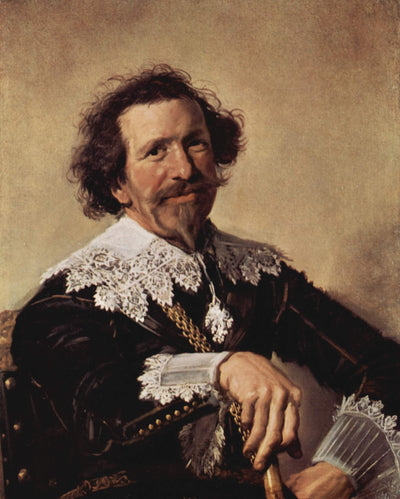Pieter van den Broecke in hallway
