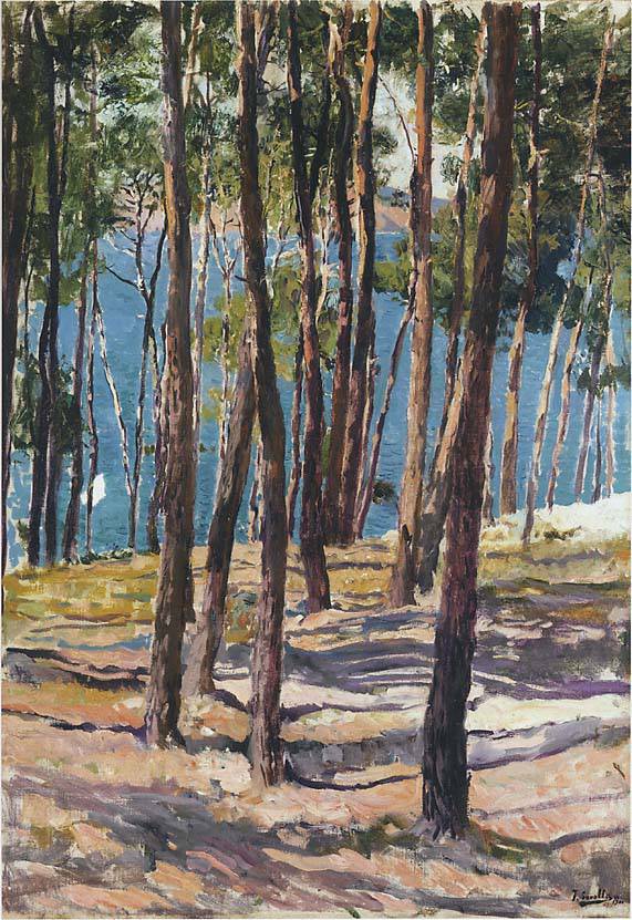 Pine Trees - Joaquín Sorolla