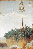 Pitas by José Garnelo — rural oil painting wall art, Naturalism