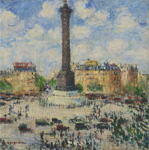 Place de la Bastille - Gustave Loiseau