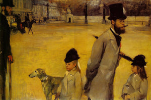 Place de la Concorde - Edgar Degas