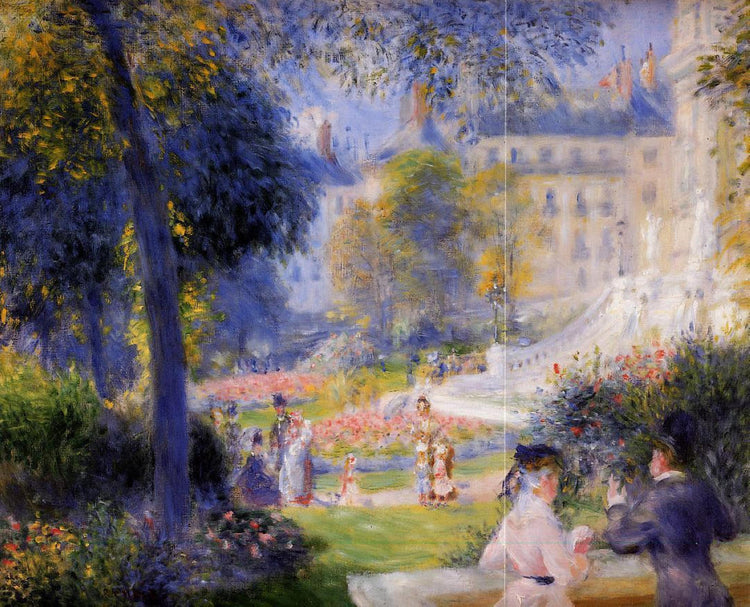 Place de la Trinite - Pierre-Auguste Renoir