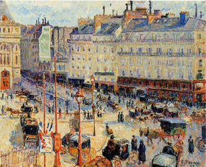 Place du Havre, Paris - Camille Pissarro