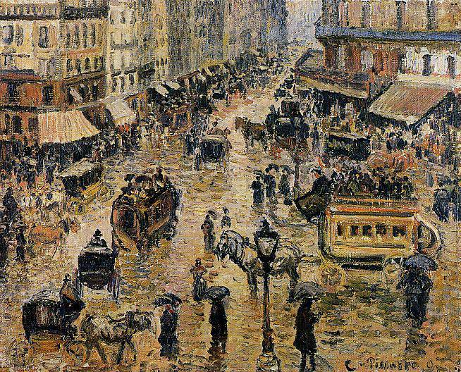 Place du Havre, Paris - Camille Pissarro