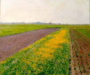 Plain of Gennevilliers by Gustave Caillebotte — hand-painted eco oil painting reproduction on canvas