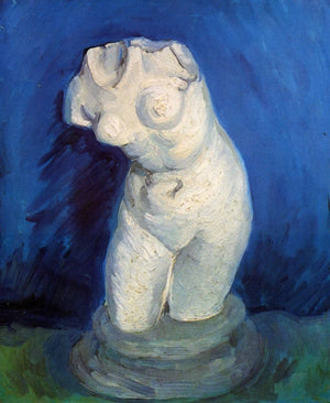 Plaster Statuette of a Female Torso - Vincent van Gogh