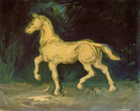 Plaster Statuette of a Horse by Vincent van Gogh — hand-painted animal oil painting reproduction on canvas