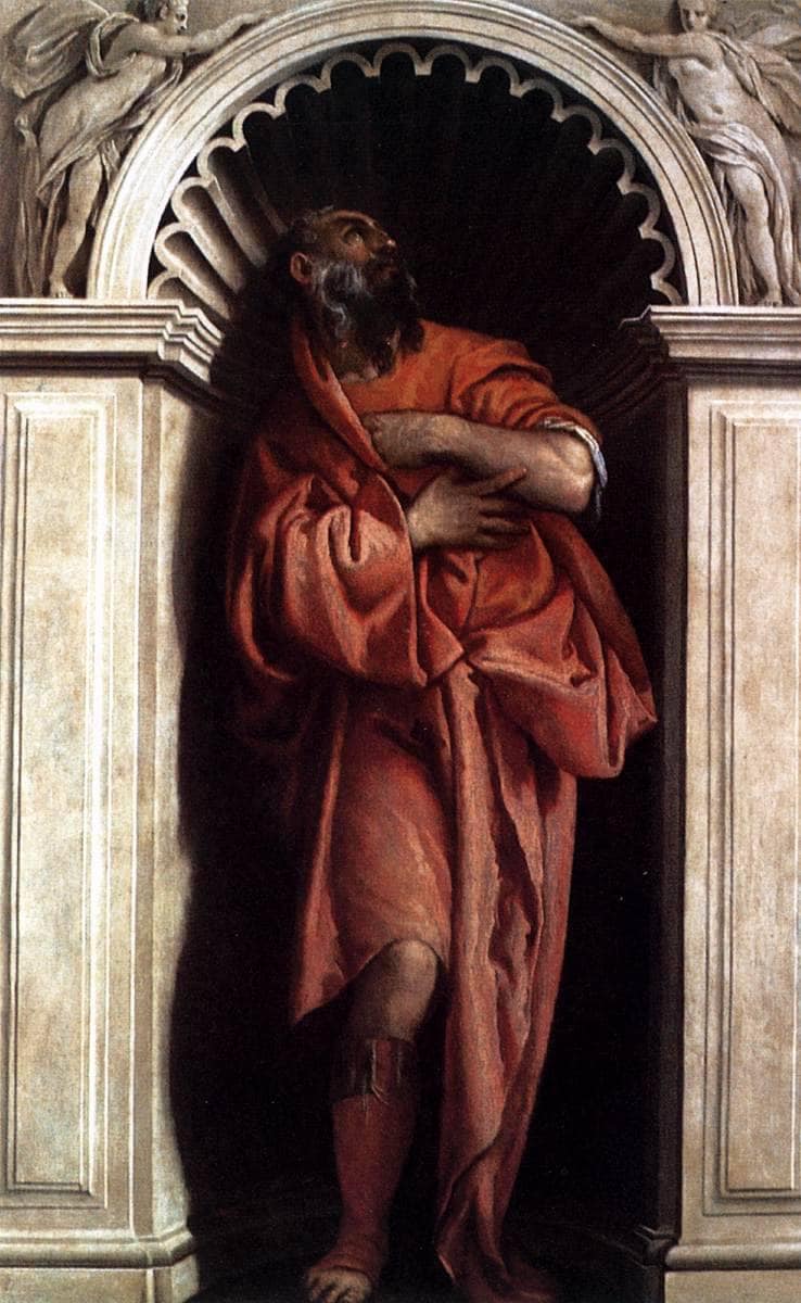 Plato by Paolo Veronese — hand-painted cultural oil painting reproduction on canvas