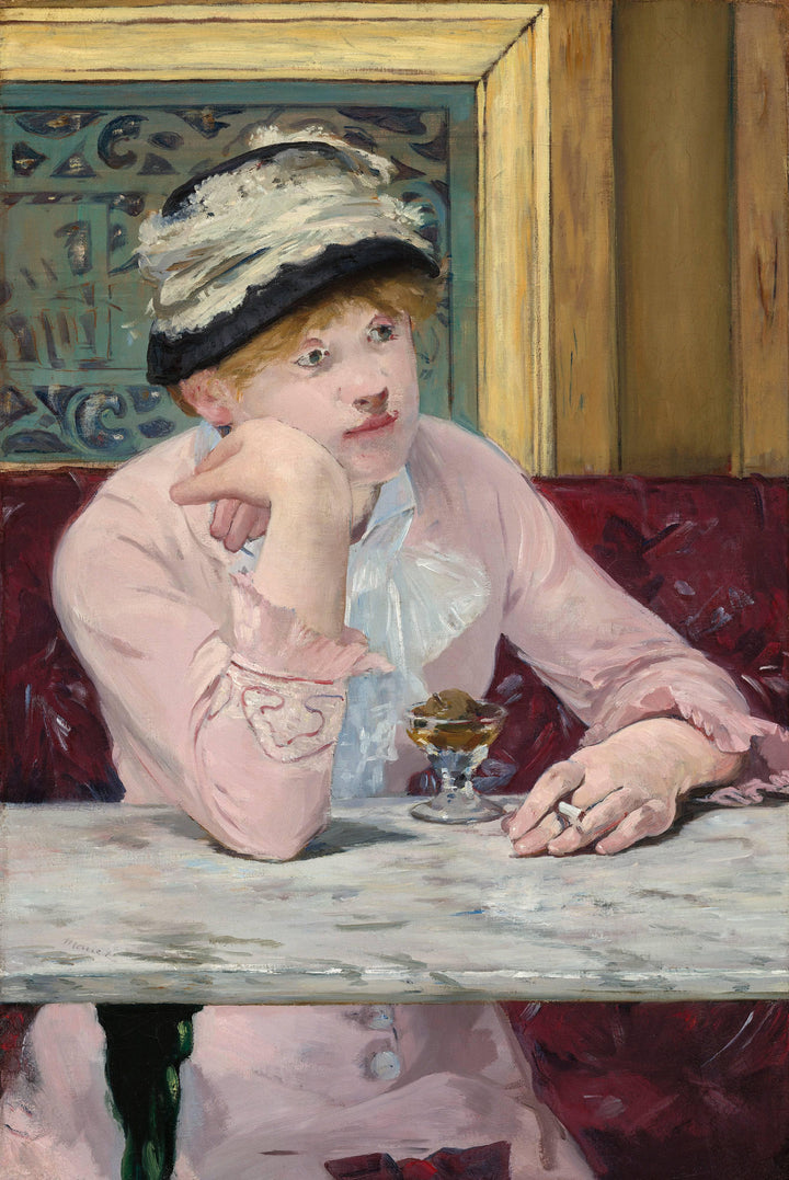 Plum by Edouard Manet — hand-painted portrait oil painting reproduction on canvas
