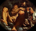 Pluto by Agostino Carracci — hand-painted cultural oil painting reproduction on canvas