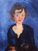 Polish Girl by Chaim Soutine — male oil painting wall art, Expressionism