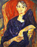 Polish Woman by Chaim Soutine — male oil painting wall art, Expressionism