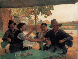 Political Discussion - Émile Friant