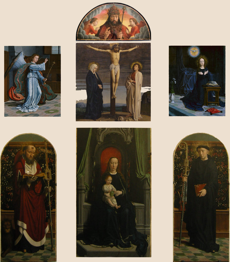 Polyptych of Cervara: St. Mauro on gallery wrap