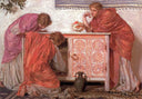 Pomegranates by Albert Joseph Moore — hand-painted portrait oil painting reproduction on canvas