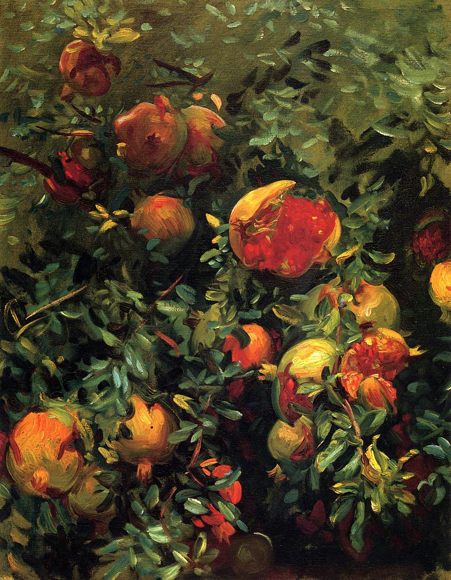 Pomegranates, Majorca - John Singer Sargent