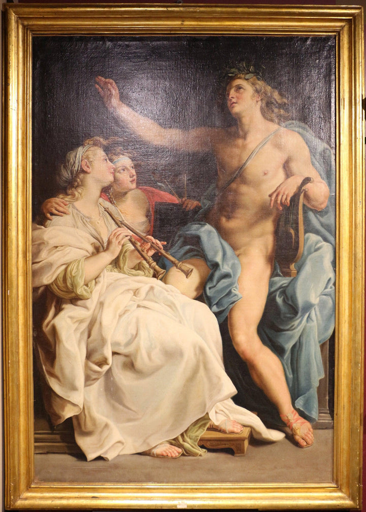 Il Tesoro D'italia by Pompeo Batoni — hand-painted cultural oil painting reproduction on canvas