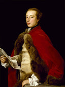 William Fermor by Pompeo Batoni — male oil painting wall art, Neoclassicism