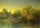 Pond at the Sunset in master bedroom