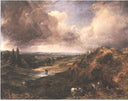 Pond in Branchhill by John Constable — hand-painted landscape oil painting reproduction on canvas
