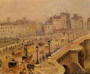 Pont Neuf Fog - Camille Pissarro