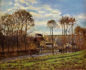 Pontoise, Les Mathurins - Camille Pissarro