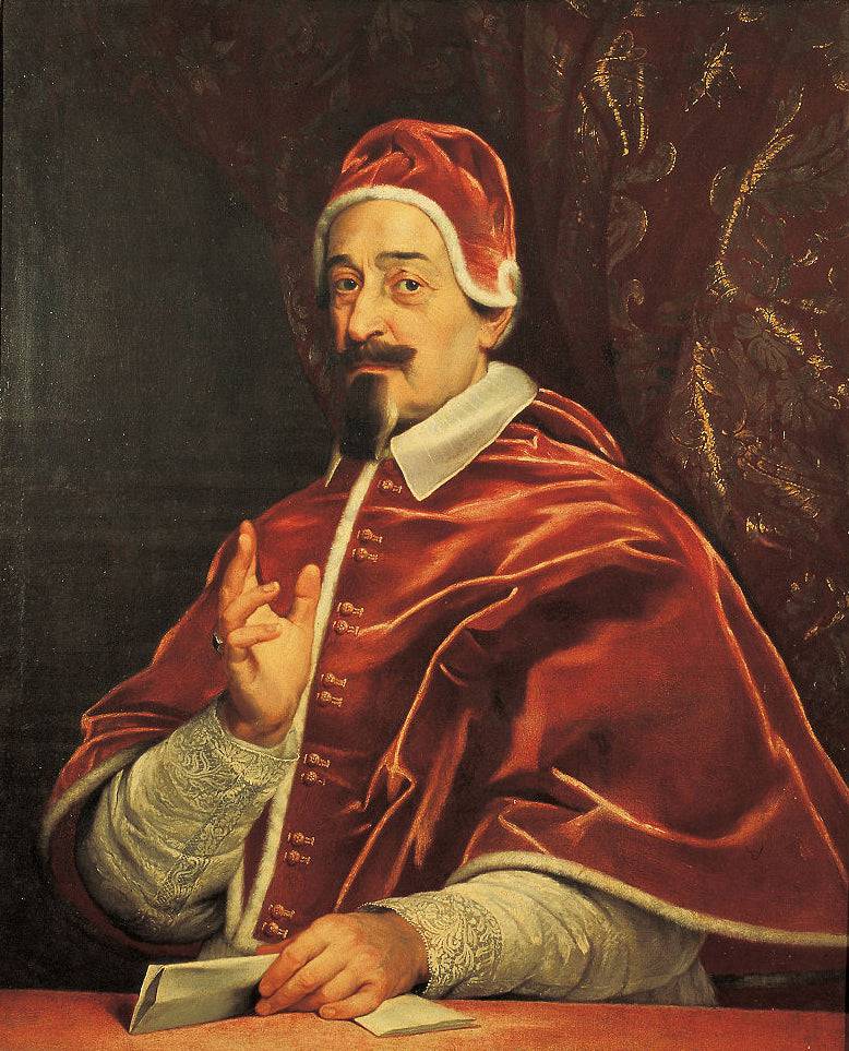 Pope Alexander VII - Giovanni Battista Gaulli