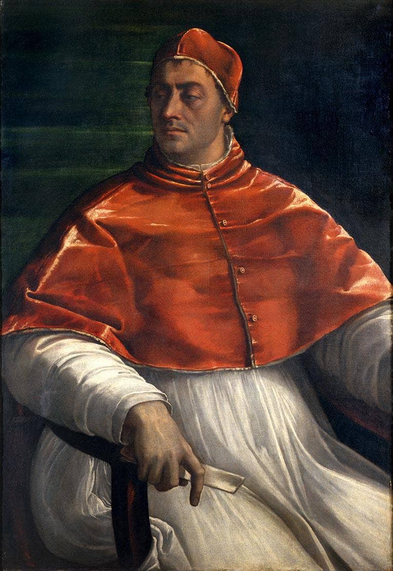Pope Clement VII on gallery wrap