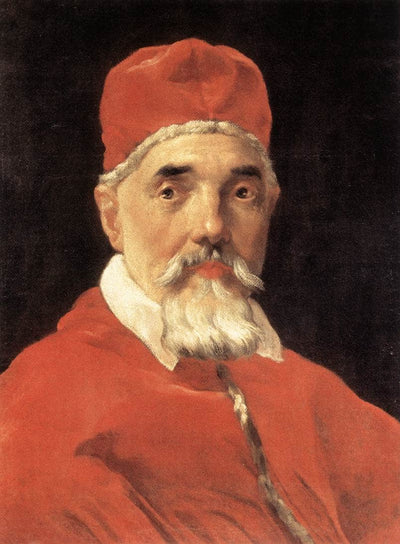 Pope Urban VIII in modern living room