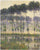 Poplars by the Eau River in dining room