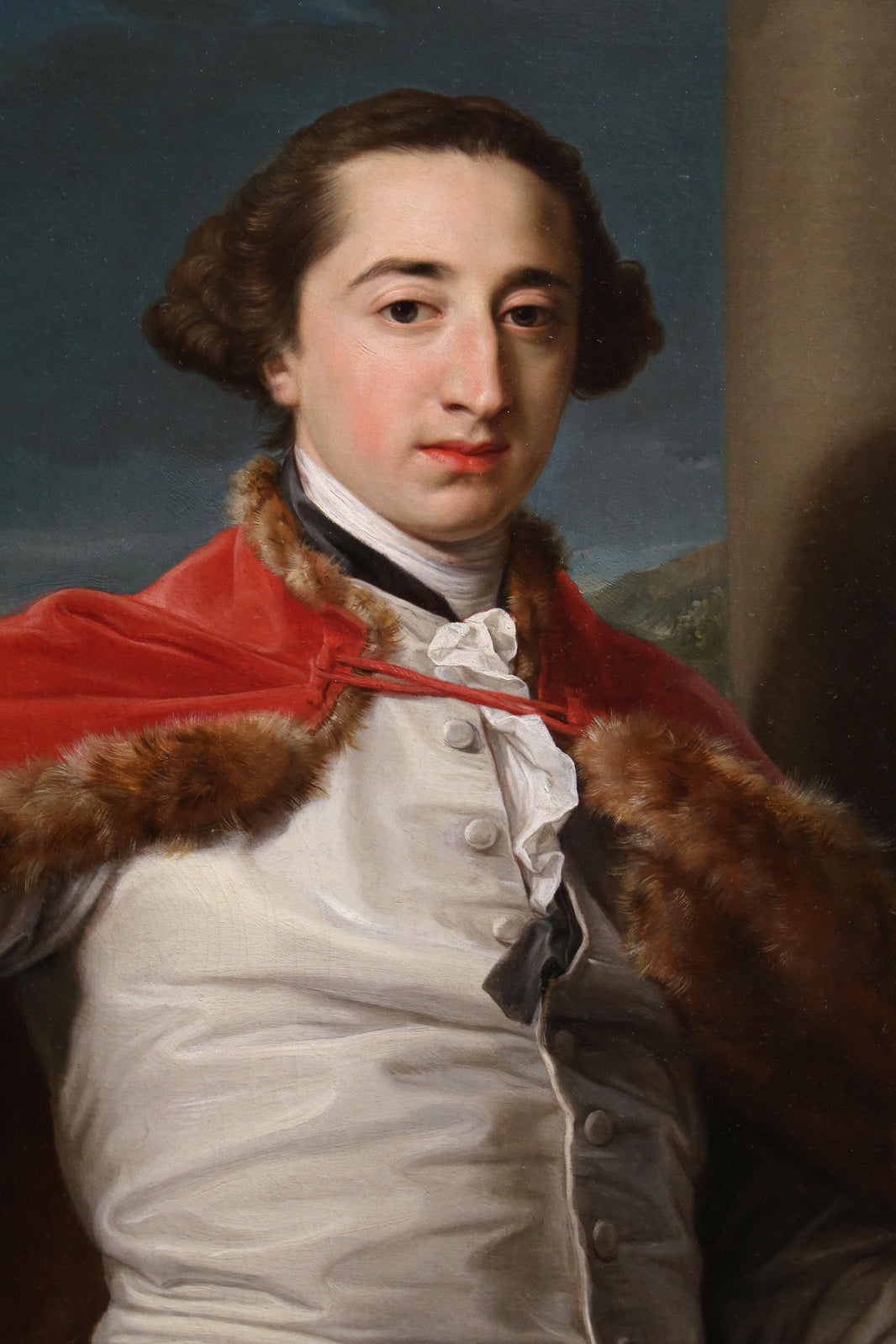 Porerait of Richard Milles by Pompeo Batoni — hand-painted portrait oil painting reproduction on canvas