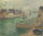 Port at Dieppe in Fog in kitchen