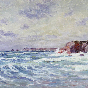 Port-Bara (Near the Ile de Quiberon) by Maxime Maufra — Oil Painting Reproduction