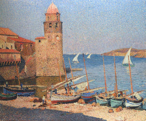 Port Collioure - Henri Martin