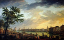 Le port de La Rochelle by Claude-Joseph Vernet — ships oil painting wall art, Neoclassicism