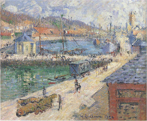 Port of Fecamp - Gustave Loiseau