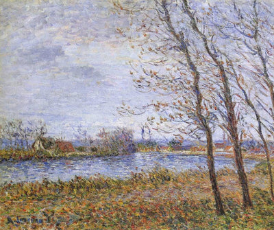 Port Pinche at the Turn of the Seine in study