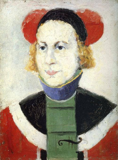 Portrait in modern living room