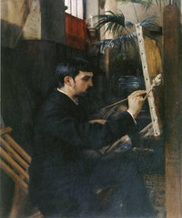 Portrait by Albert Edelfelt