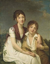 Portrait d'Amélie-Justine et de Charles-Edouard Pontois