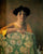 Portrait de Gabrielle Vallotton in study