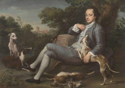 Sir Humphry Morice in study