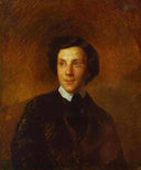 Portrait of A. A. Abaz by Karl Bryullov — hand-painted portrait oil painting reproduction on canvas