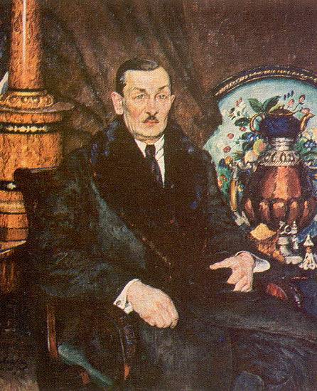 Portrait of A.B. Szymanowsky - Ilya Mashkov