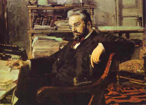 Portrait of a Businessman K. Artsybushev - Mikhail Vrubel