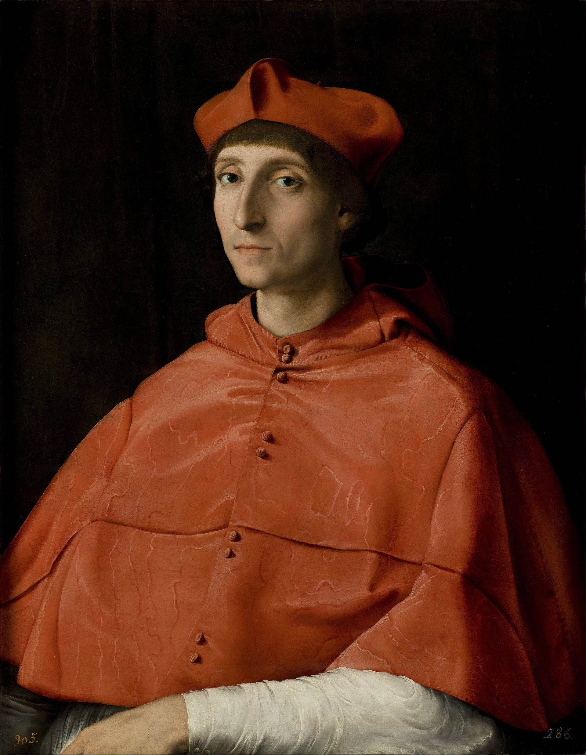 Portrait of a Cardinal - Raphael